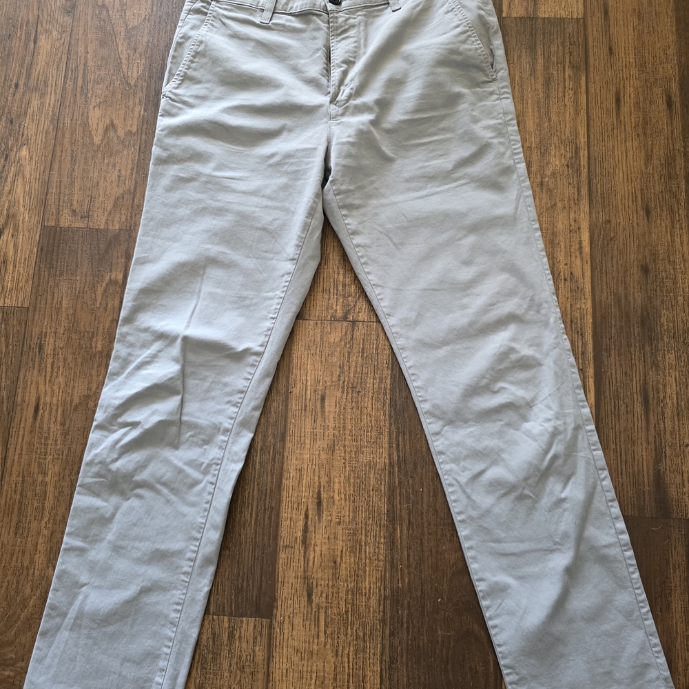 Citizens of Humanity Men’s Khaki Chino Pants Slim Straight USA Made 32